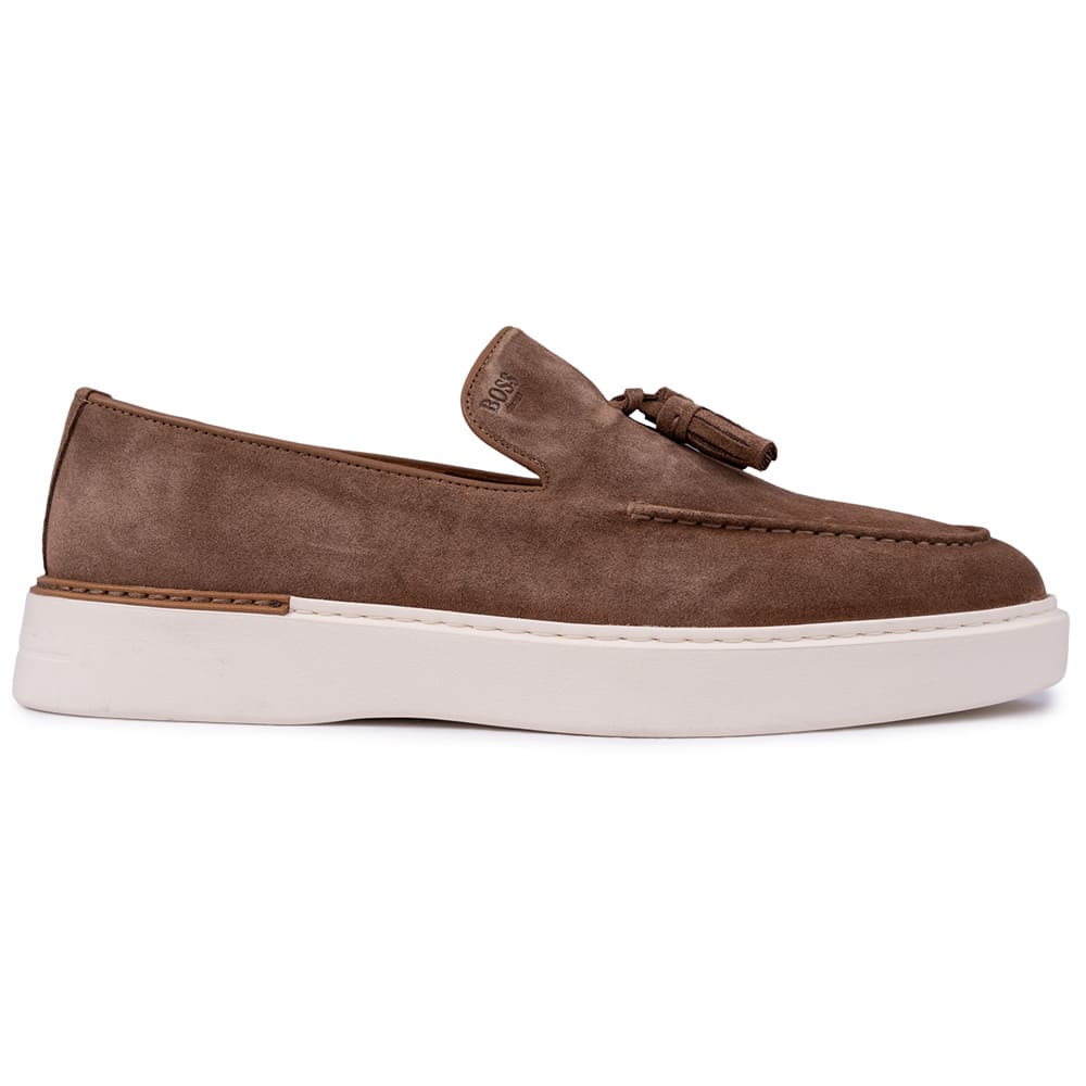 Boss Shoes Μπεζ Loafer 100% Leather - D7865 SUE