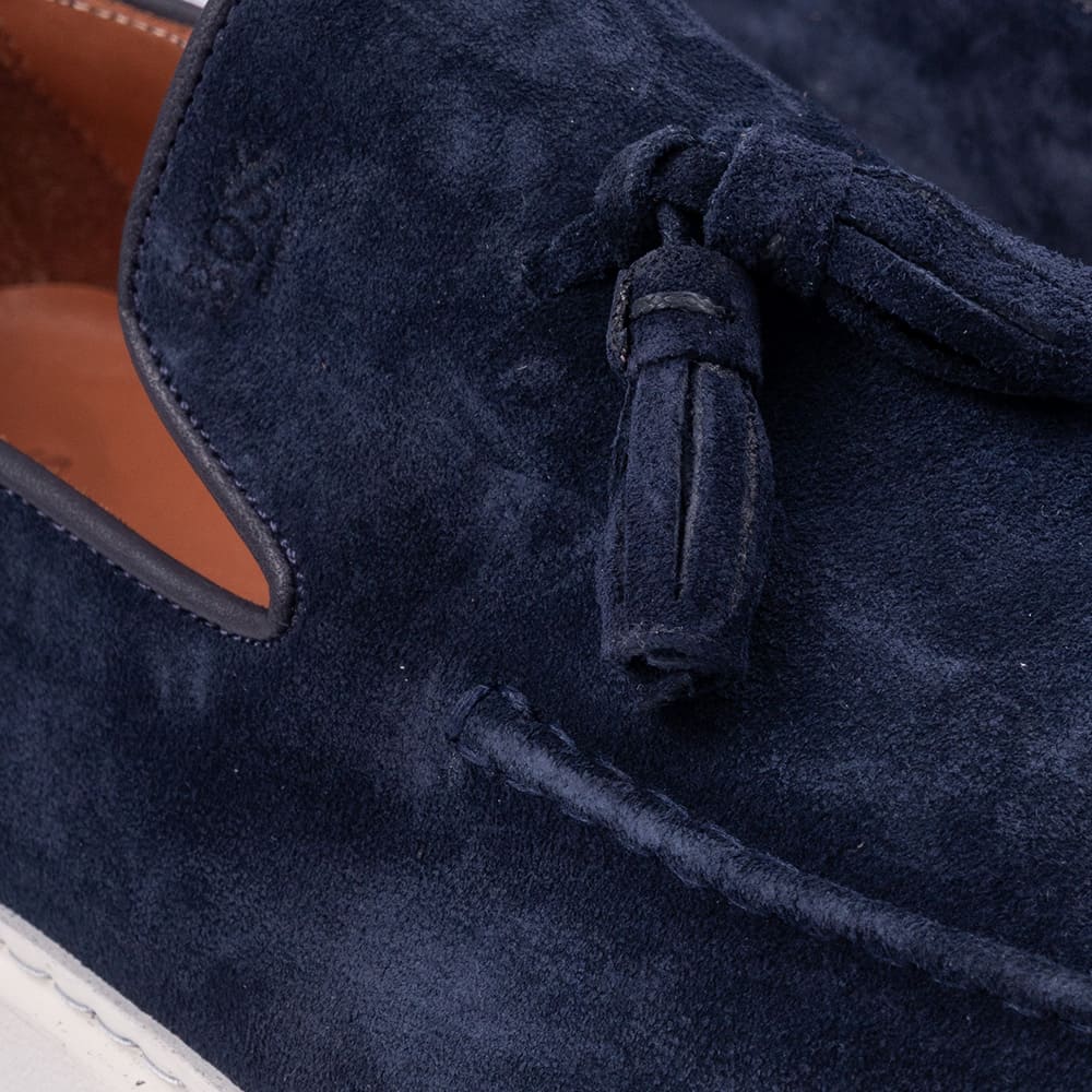 Boss Shoes Μπλε Loafer 100% Leather - D7865 SUE