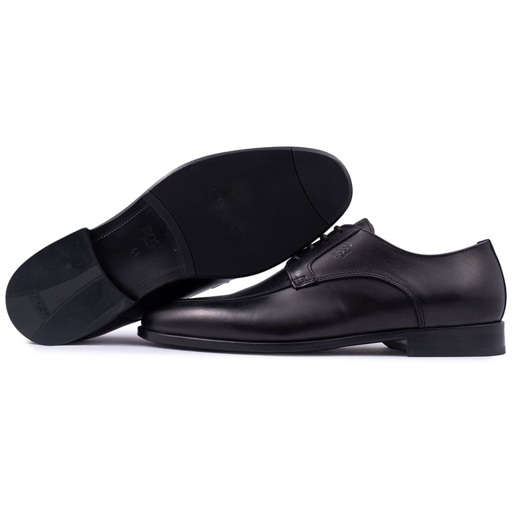 Boss Shoes Μαύρα Derby 100% Leather - D7998