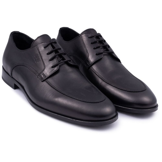 Boss Shoes Μαύρα Derby 100% Leather - D7998