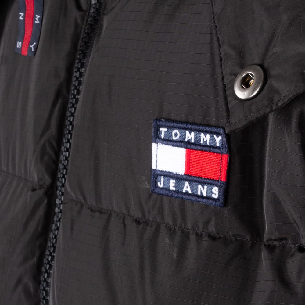 Tommy Jeans Μαύρο Μπουφάν τύπου Puffer - DM0DM15445 