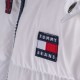 Tommy Jeans Λευκό Μπουφάν τύπου Puffer - DM0DM15445 