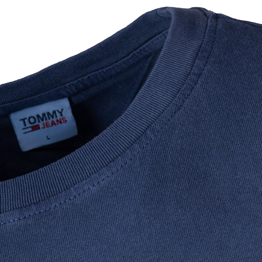 Tommy Jeans Μπλε T-shirt C Neck - DM0DM16827