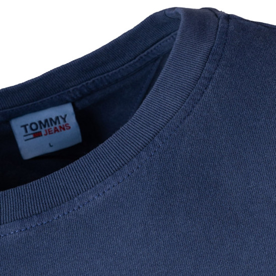 Tommy Jeans Μπλε T-shirt C Neck - DM0DM16827