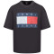 Tommy Jeans Μαύρο T-shirt C Neck - DM0DM18547