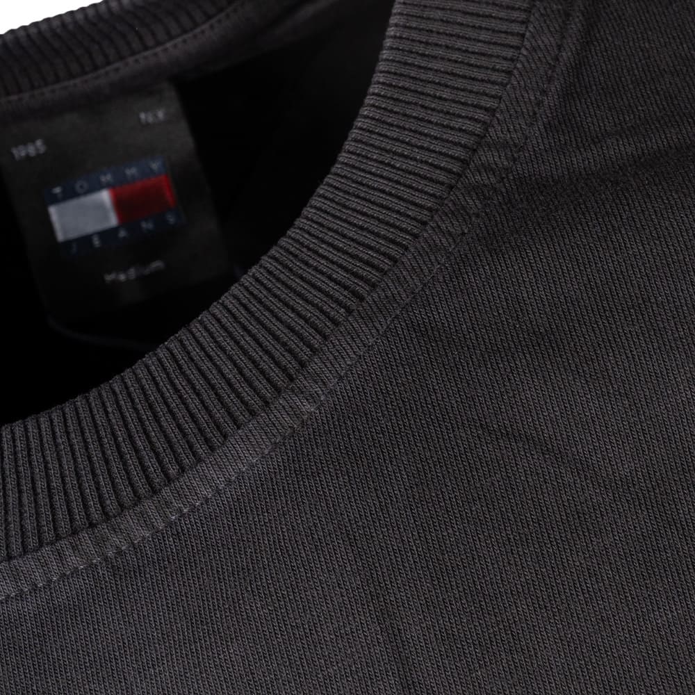 Tommy Jeans Μαύρο T-shirt C Neck - DM0DM18547