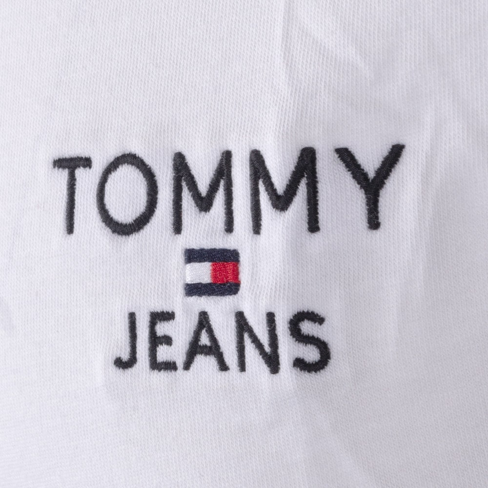 Tommy Jeans Λευκό T-shirt C Neck - DM0DM18872