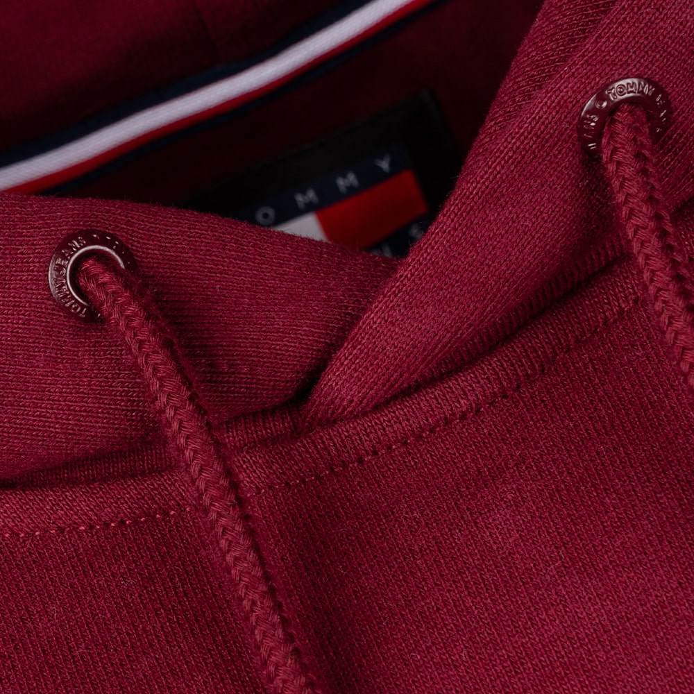 Tommy Jeans Μπορντό Hoodie - DM0DM19762