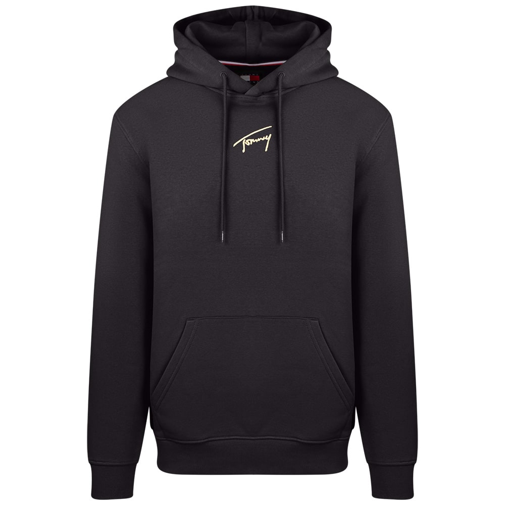 Tommy Jeans Μαύρο hoodie - DM0DM20507