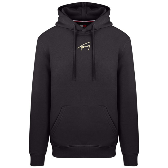 Tommy Jeans Μαύρο hoodie - DM0DM20507