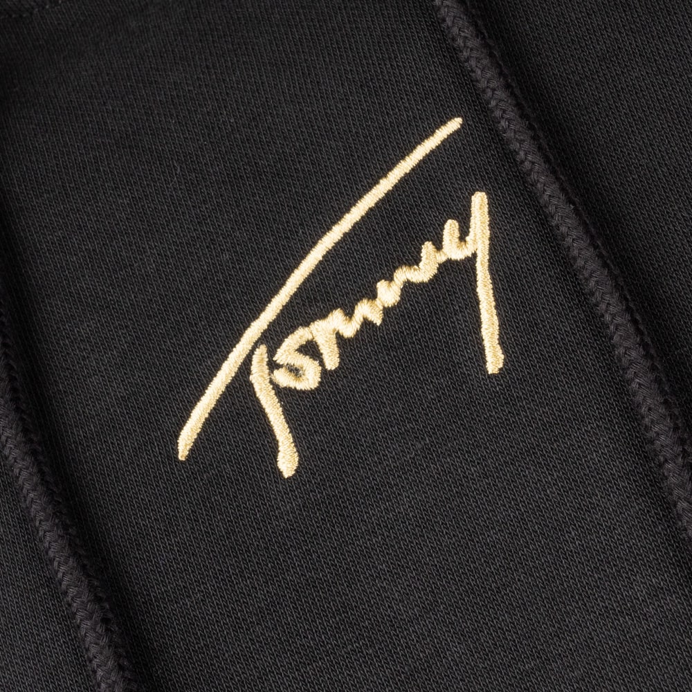 Tommy Jeans Μαύρο hoodie - DM0DM20507