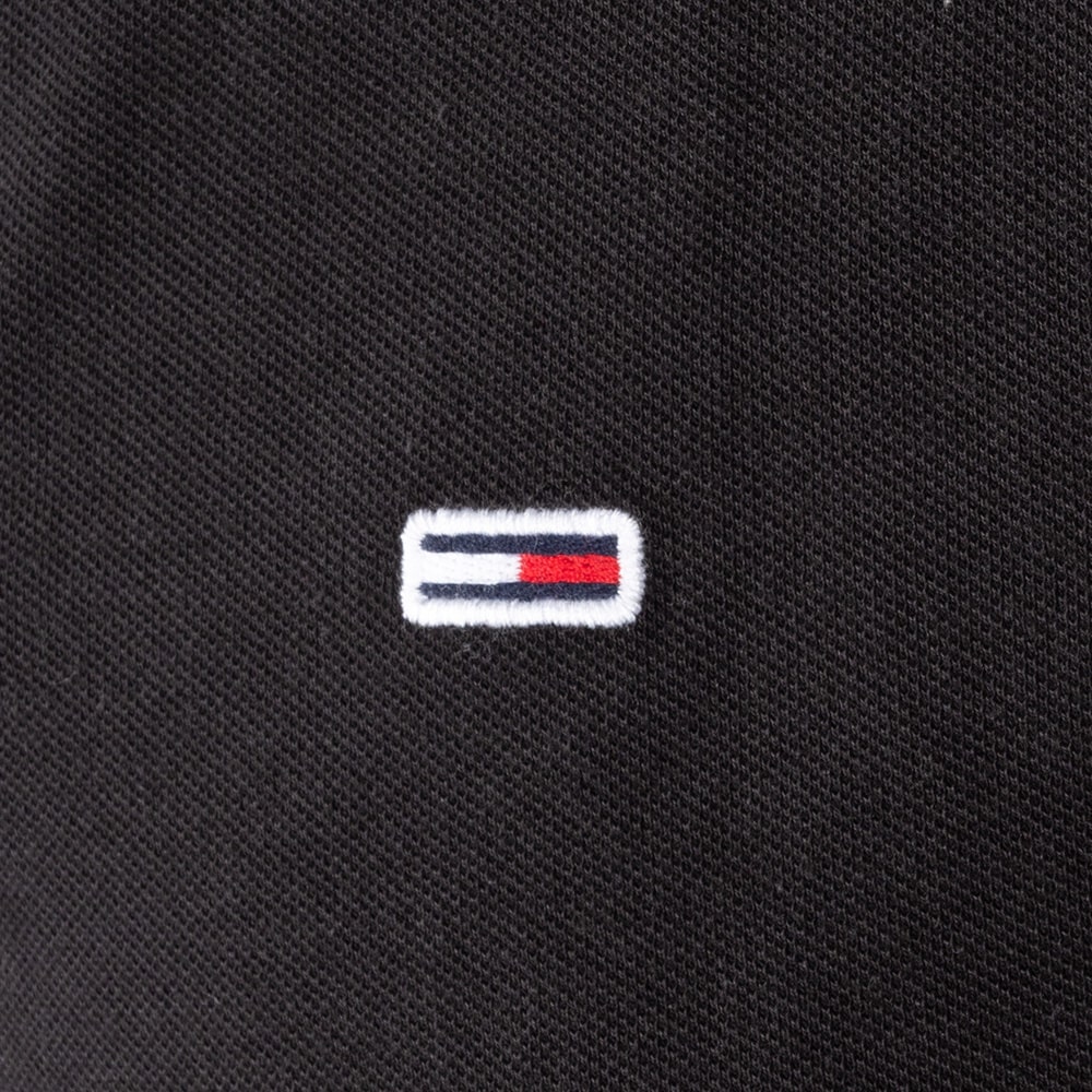 Tommy Jeans Μαύρο Κοντομάνικο polo - DM0DM20676