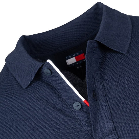 Tommy Jeans Μπλε Κοντομάνικο polo - DM0DM20676