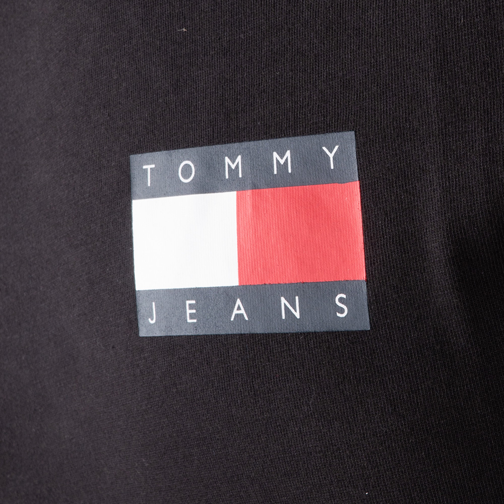 Tommy Jeans Μαύρο T-shirt C Neck - DM0DM20740