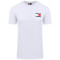 Tommy Jeans Λευκό T-shirt C Neck - DM0DM20740