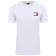 Tommy Jeans Λευκό T-shirt C Neck - DM0DM20740