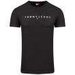 Tommy Jeans Μαύρο T-shirt C Neck - DM0DM20744