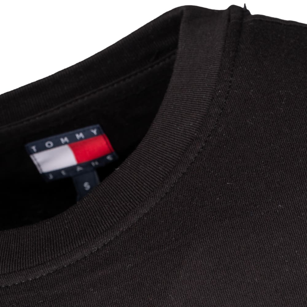 Tommy Jeans Μαύρο T-shirt C Neck - DM0DM20744
