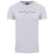 Tommy Jeans Λευκό T-shirt C Neck - DM0DM20744