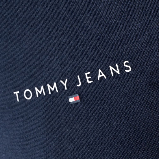 Tommy Jeans Μπλε T-shirt C Neck - DM0DM21780