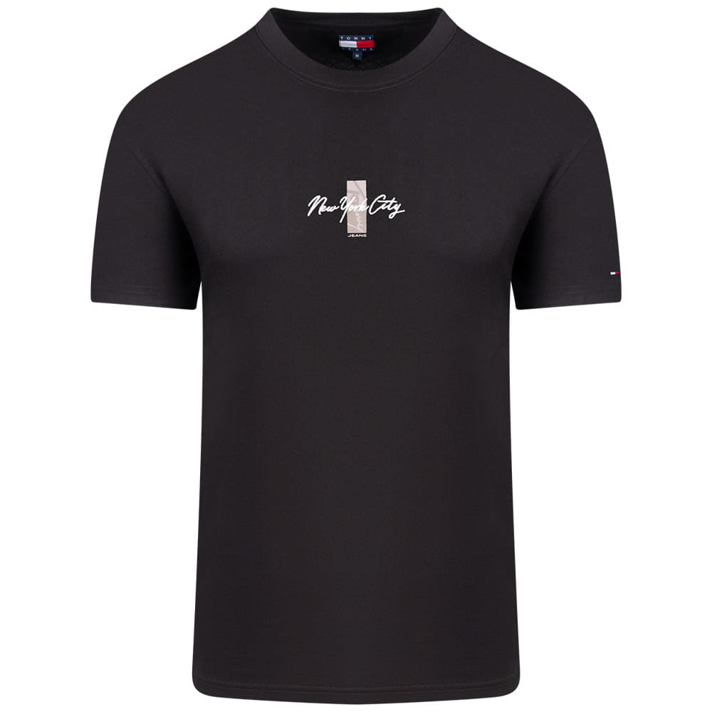 Tommy Jeans Μπλε T-shirt C Neck - DM0DM22532