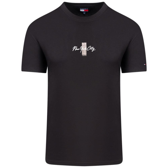 Tommy Jeans Μπλε T-shirt C Neck - DM0DM22532