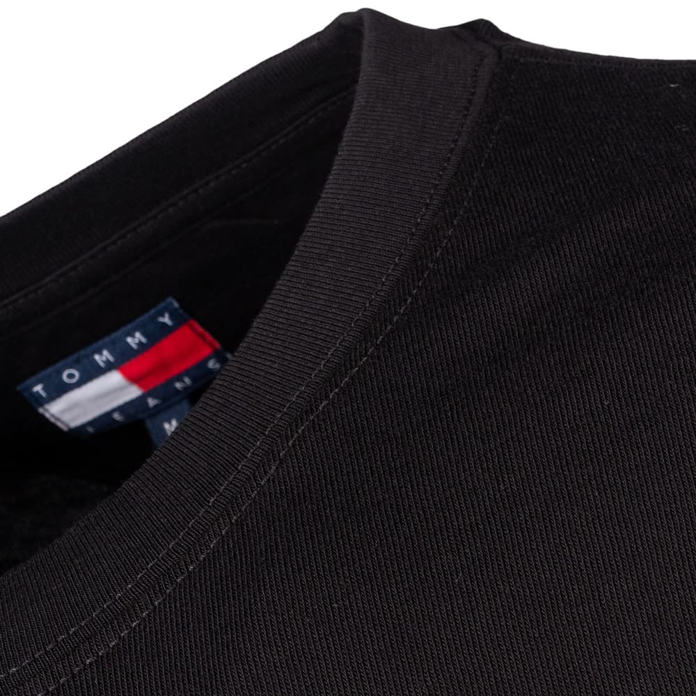 Tommy Jeans Μαύρο T-shirt C Neck - DM0DM22533