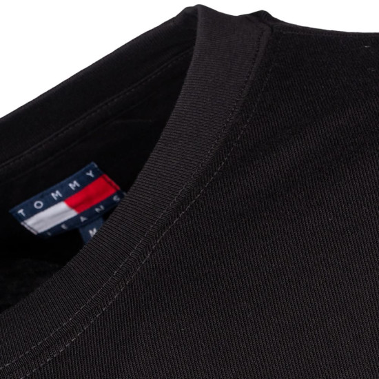 Tommy Jeans Μαύρο T-shirt C Neck - DM0DM22533