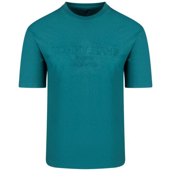 Tommy Jeans Τιρκουάζ T-shirt C Neck - DM0DM22545