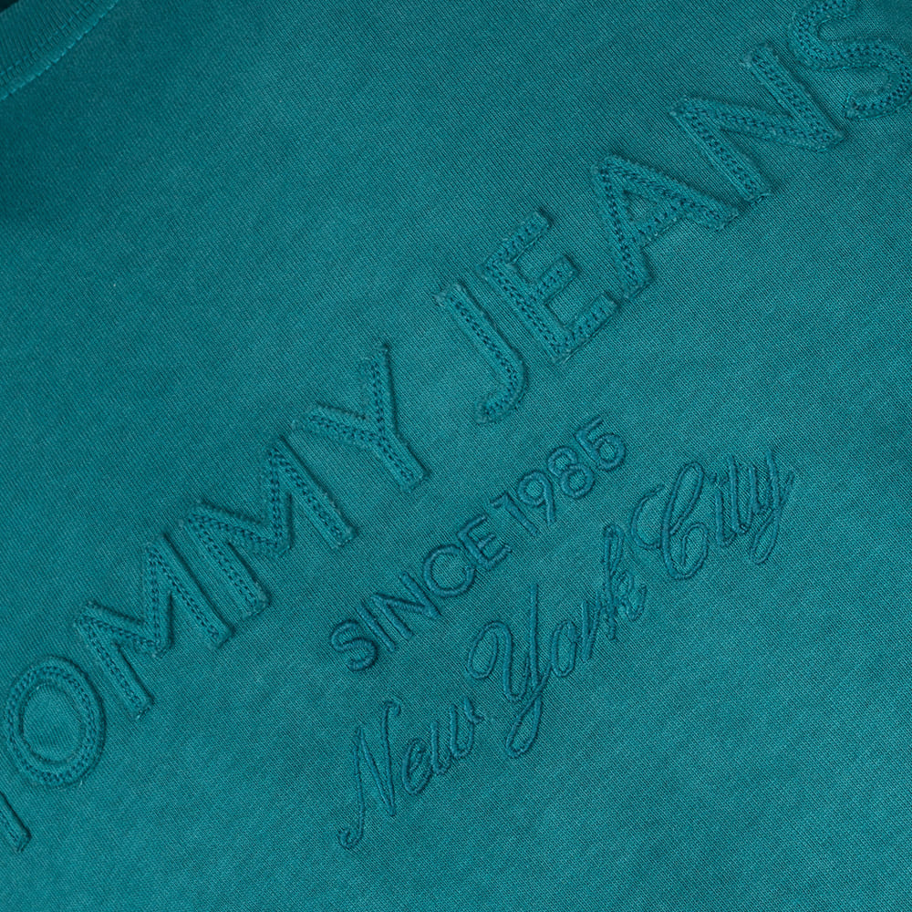 Tommy Jeans Τιρκουάζ T-shirt C Neck - DM0DM22545