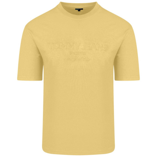 Tommy Jeans Κίτρινο T-shirt C Neck - DM0DM22545