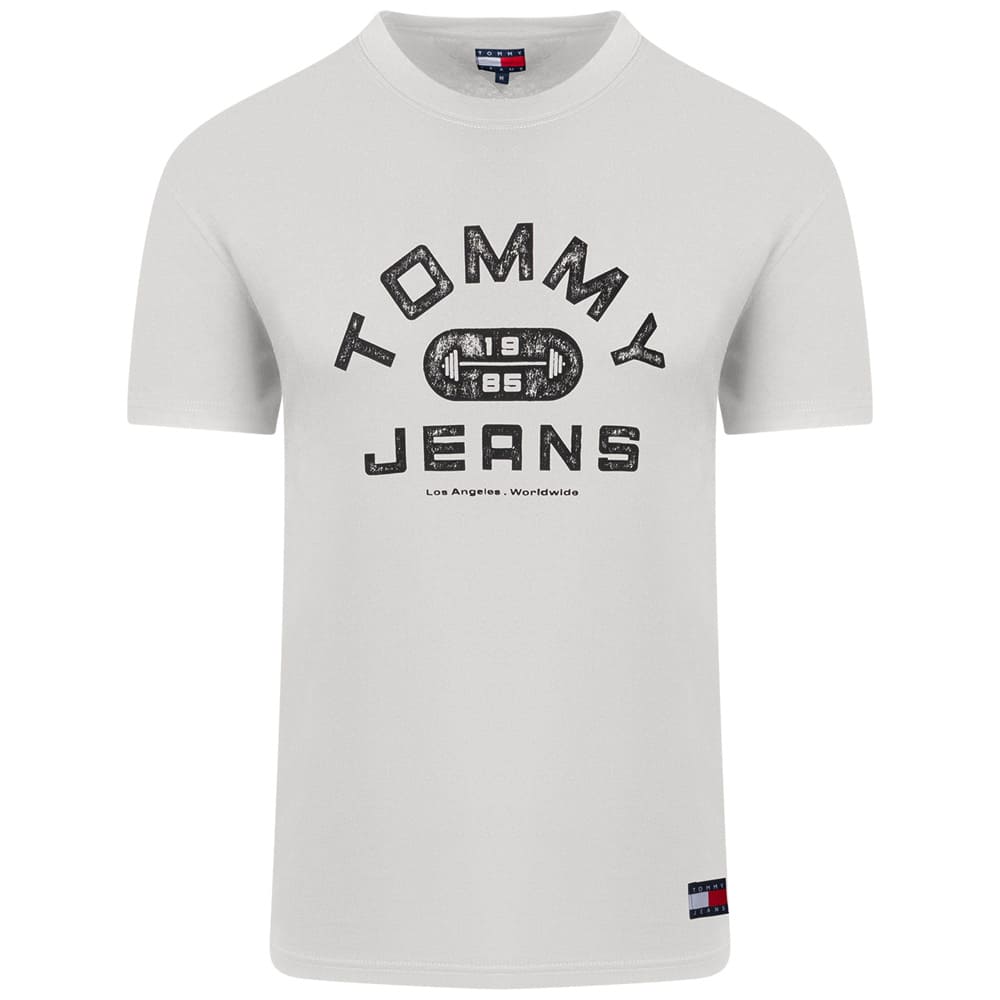 Tommy Hilfiger Εκρού T-shirt C Neck - DM0DM22551