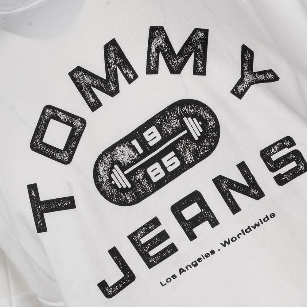 Tommy Hilfiger Εκρού T-shirt C Neck - DM0DM22551