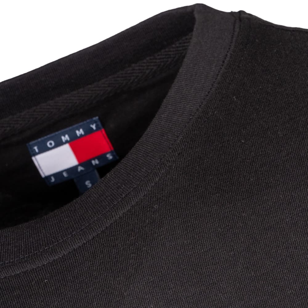 Tommy Jeans Μαύρο T-shirt C Neck - DM0DM23191