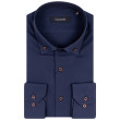Guy Laroche Μπλε Πουκάμισο Regular Fit Button Down - GLDW28714/BD