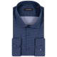 Guy Laroche Μπλε Πουκάμισο Με Σχέδιο Slim Fit - GLDW28720/SL