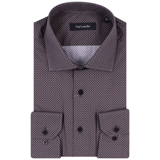 Guy Laroche Μαύρο Πουκάμισο Regular Fit - GLDW28726/CL