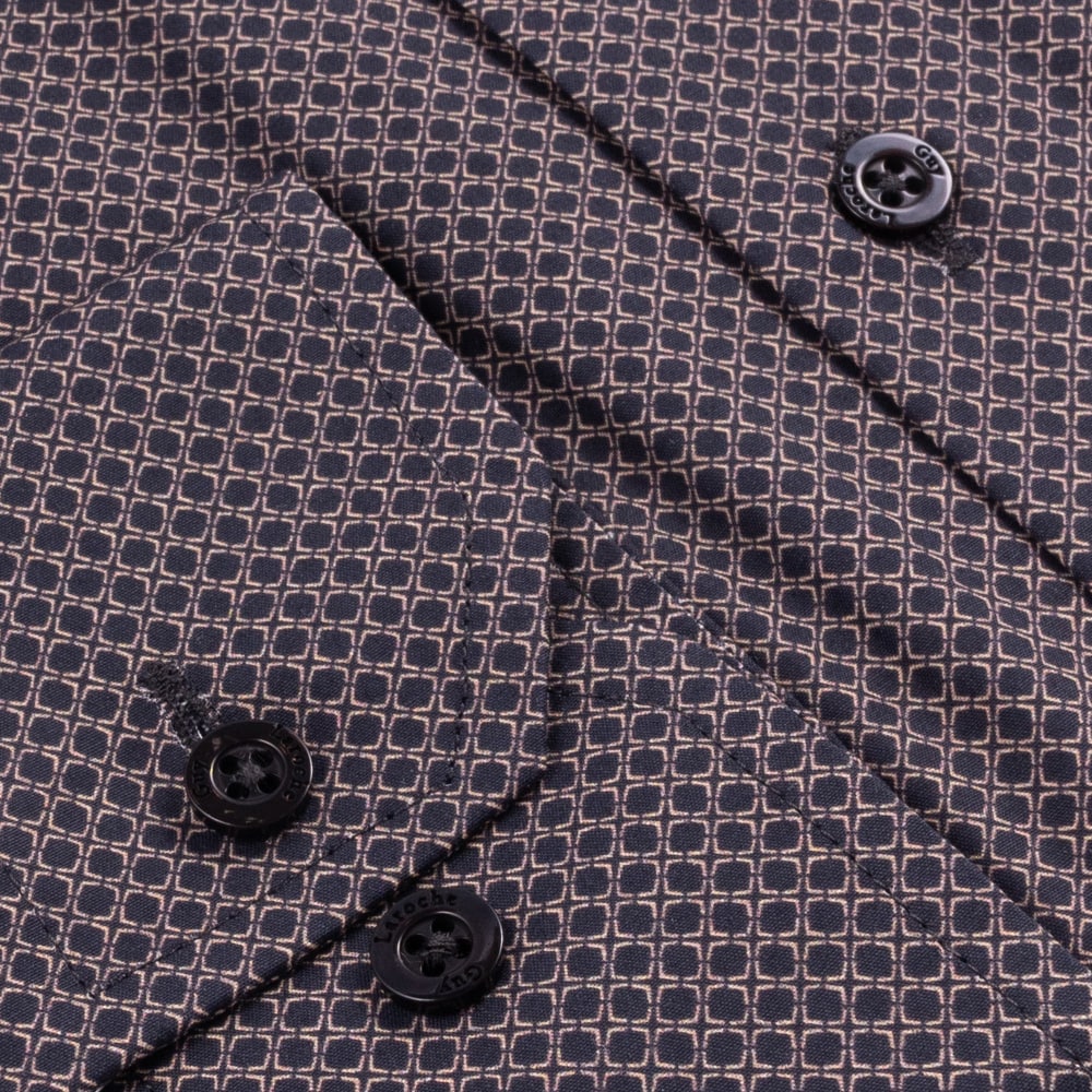 Guy Laroche Μαύρο Πουκάμισο Regular Fit - GLDW28726/CL