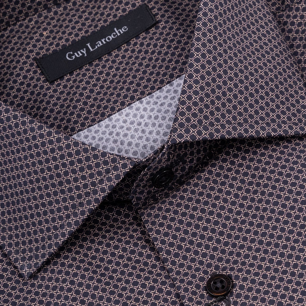 Guy Laroche Μαύρο Πουκάμισο Regular Fit - GLDW28726/CL