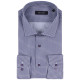 Guy Laroche Μπλε Πουκάμισο Με Μικροσχέδιο Regular Fit - GLDW28727/CL-1