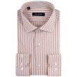 Guy Laroche Μπεζ Πουκάμισο Ριγέ Big & Tall - GLES18238/CL-1