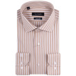 Guy Laroche Μπεζ Πουκάμισο Ριγέ Slim Fit - GLES18238/SL