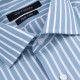 Guy Laroche Μπλε Πουκάμισο Ριγέ Big & Tall - GLES18238/CL-1