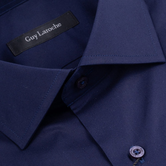 Guy Laroche Μπλε Σκούρο Πουκάμισο Slim Fit - GLES18257/SL