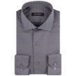 Guy Laroche Γκρι Πουκάμισο Με Σχέδιο Regular Fit - GLES18286/CL-1