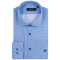 Guy Laroche Γαλάζιο Πουκάμισο Με Σχέδιο Regular Fit - GLES18342A/CL-1