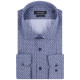 Guy Laroche Μπλε Πουκάμισο Με Σχέδιο Slim Fit - GLES18721/SL