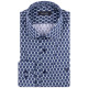 Guy Laroche Μπλε Πουκάμισο Με Σχέδιο Regular Fit - GLES18728/CL