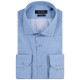Guy Laroche Γαλάζιο Πουκάμισο Με Σχέδιο Slim Fit - GLES18740/SL