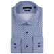 Guy Laroche Μπλε Πουκάμισο Καρό Slim Fit - GLES18747/SL